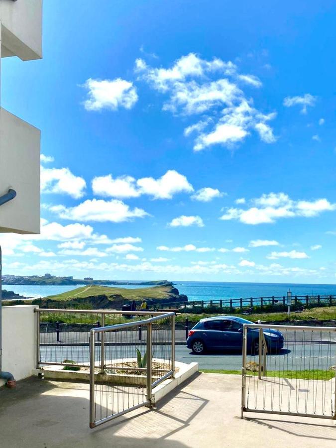 Seaview, Luxury Apartment, 2 Min Walk To Porth Beach Ньюки Экстерьер фото