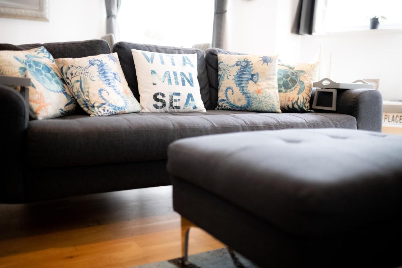 Seaview, Luxury Apartment, 2 Min Walk To Porth Beach Ньюки Экстерьер фото